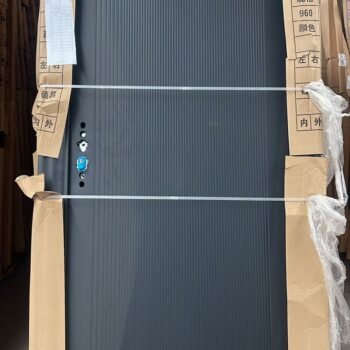 Security door for kitchen entrance