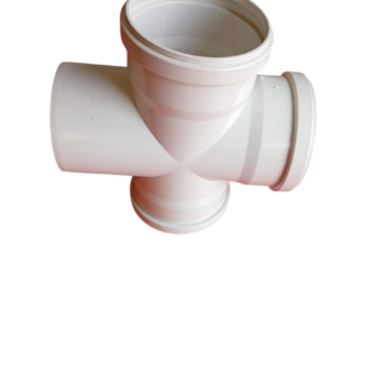 Tee 4 Way Pvc